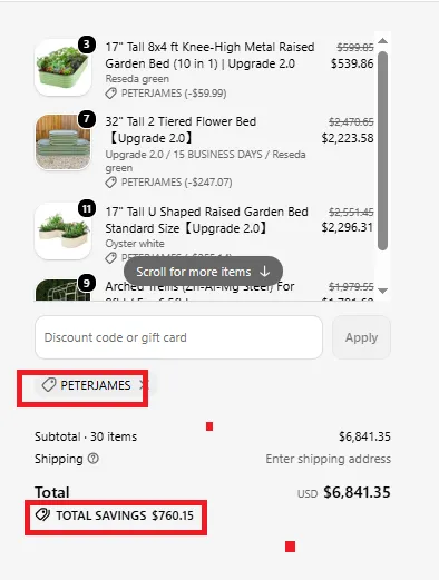 Vegega 10% off discount code